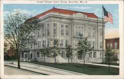 Cooper County Court House, Boonville, Mo. Postcard