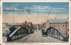 Bridge Street Looking West Postcard