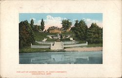 Our Lady of Lourdes Grotto, St. John's University Collegeville, MN Postcard Postcard Postcard