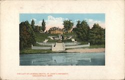 Our Lady of Lourdes Grotto, St. John's University Postcard