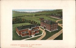 Gymnasium and Science Hall, St. John's University Postcard