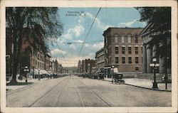 Genesee St., Auburn, N.Y. Postcard