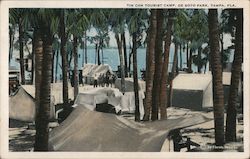 Tin Can Tourist Camp, De Soto Park Tampa, FL Postcard Postcard Postcard