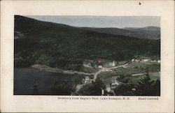 Newbury from Eagle's Nest, Lake Sunapee New Hampshire Postcard Postcard Postcard