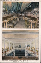 The Cave Grill at the Mount Washington Hotel Bretton Woods, NH Postcard Postcard Postcard