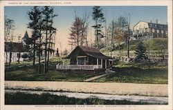 Mountain View House and Park, No. Woodstock, N.H. Postcard