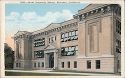 West Grammar School Postcard