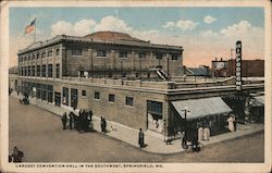 Largest Convention Hall in the Southwest Postcard