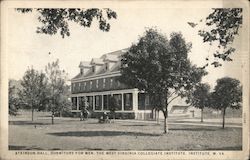 Atkinson Hall Dormitory For Men Institute, WV Postcard Postcard Postcard