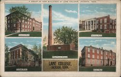 Group of New Buildings at Lane College Postcard