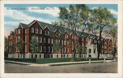 St. John's Hospital Postcard