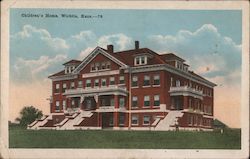 Children's Home, Wichita, Kans. Postcard