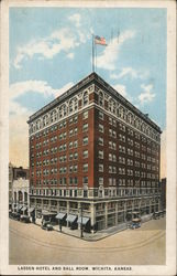 Lassen Hotel and Ball Room, Wichita, Kansas Postcard