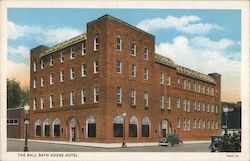 The Ball Bath House Hotel Excelsior Springs, MO Postcard Postcard Postcard