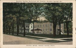 Excelsior Springs Sanitarium and Hospital Missouri Postcard Postcard Postcard