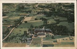 St. Mary's Academy Leavenworth, KS Postcard Postcard Postcard