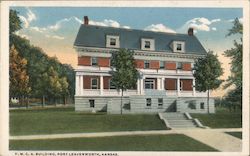 Y.M.C.A. Building Fort Leavenworth, KS Postcard Postcard Postcard