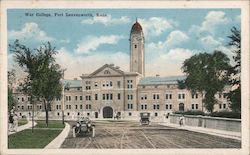 War College Fort Leavenworth, KS Postcard Postcard Postcard