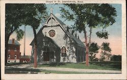 Chapel at Ft Leavenworth Postcard