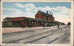 Frisco Railroad Station Springfield, MO Postcard Postcard Postcard