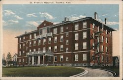 St. Francis Hospital Topeka, KS Postcard Postcard Postcard