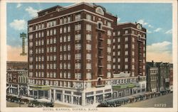 Hotel Kansas Postcard