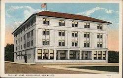 The Elks' Home, Albuquerque, New Mexico Postcard