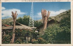 K.F.W.O. Major Mott's Station Postcard