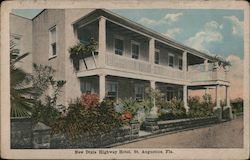 New Dixie Highway Hotel Postcard