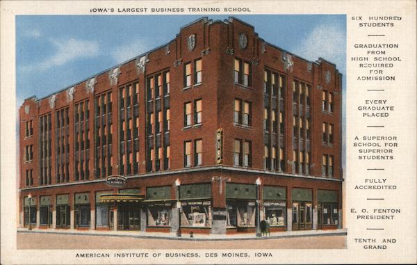 American Institute of Business Des Moines Iowa