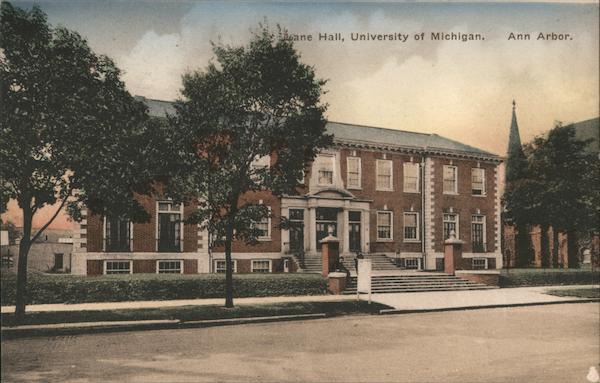 Lane Hall, University of Michigan Ann Arbor