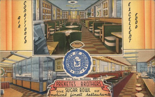 Prekete's Brothers Sugar Bowl Ann Arbor Michigan