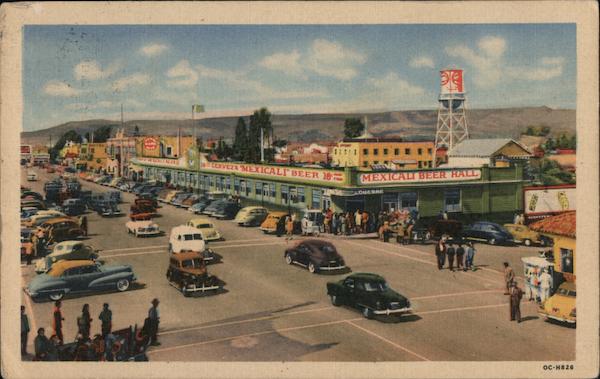 Mexicali Beer Hall - The longest bar in the world Tijuana Mexico