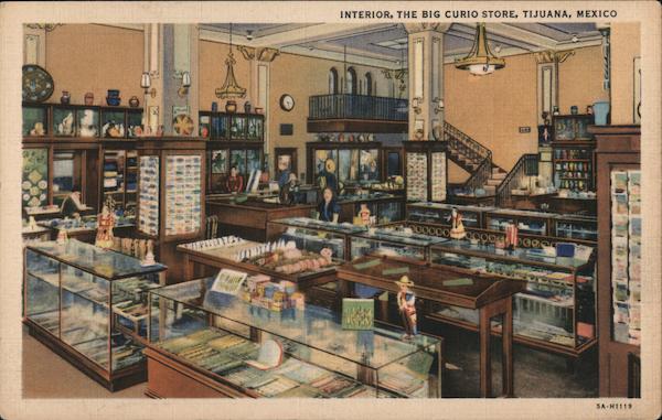 Interior, The Big Curio Store Tijuana Mexico