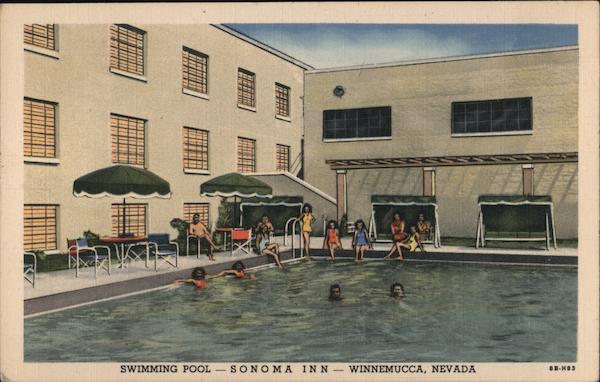 Swimming Pool Sonoma Inn Winnemucca Nevada