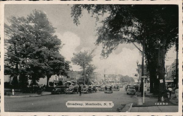 Broadway Monticello New York