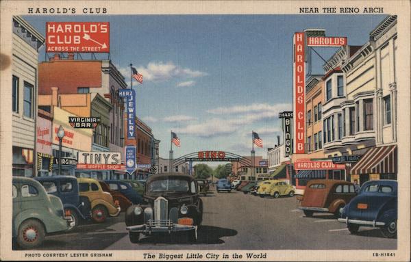 Harold's Club, Near the Reno Arch Nevada