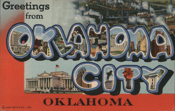 Greetings from Oklahoma City