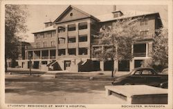 Students' Residence, St. Mary's Hospital Postcard