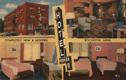 Hotel Parker - Completely New and Modern Postcard