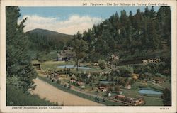 The Toy Village is Turkey Creek Cañon - Denver Mountain Parks, Colorado Postcard