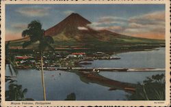 Mayan Volcano Postcard