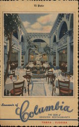 The Columbia Restaurant Postcard