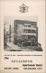 The Broadmoor Apartment Hotel Postcard