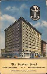 The Huckins Hotel, Oklahoma City, Oklahoma Postcard