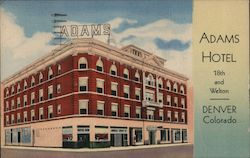 Adams Hotel Postcard