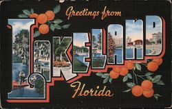 Greetings from Lakeland, Florida Postcard