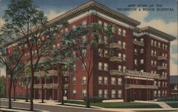 New Home of the Thornton & Minor Hospital Postcard