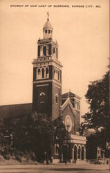 Church of Our Lady of Sorrows Kansas City, MO Postcard Postcard Postcard