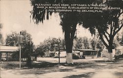 Pleasant Days Park Cottages and Trailers Postcard